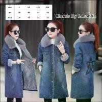 ราคา Clothing Lady โค้ทยีนส์รุ่น PR-113 ด้านในบุขนนุ่มทั้งตัว ปักลาย เฟอร์ถอดได้ Women เสื้อ ผู้หญิง แจ็กเก็ต เสื้อกันหนาว ไปต่างประเทศ (1730409562754615994)