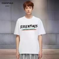 ราคา เสื้อยืดแขนสั้นผู้ชาย แบรนด์อินเทรนด์แท้ ESSENTIALS QUEEN คอลเลคชั่นฤดูร้อน คอกลม สไตล์สปอร์ตลำลอง ทรงอเมริกัน ทรงหลวมและอเนกประสงค์ พื้นฐาน โปโล แขน ยาว ไหมพรม เสื้อ แบรนด์ stussy (173210937281790075