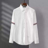 ราคา เสื้อเชิ้ต Oxford แขนยาวผ้าคาดเอวแขนคู่, เสื้อเชิ้ต TB, สไตล์ลำลองเยาวชน, Unisex, เสื้อเชิ้ตทรงสลิมฟิต, สไตล์ญี่ปุ่น (1731687328190859013)