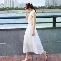 ราคา เดรสชีฟองแขนกุด คอปก เสื้อเชิ้ต เดรสนางฟ้า สีพื้น สลิมมิ่ง เดรสเรียบหรู มาใหม่ ปี 2025 (1731824975323432507)