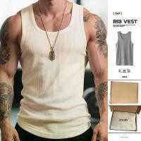 ราคา เสื้อกั๊กฟิตเนสผ้าฝ้ายสีขาววินเทจ, เสื้อกล้ามกีฬา, เสื้อกล้ามลายนูนหนัก, สำหรับผู้ชาย, ชนิดบรรจุกล่อง วิ้งค์ ไวท์ แป้ง วิงค์ ไวท์ เสื้อ กล้าม สาว อวบ เสื้อ สาย เดี่ยว มี ฟอ (1731780903506249373)