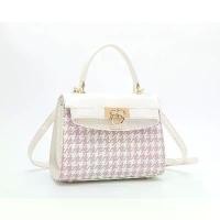 ราคา COCO.LYN รุ่นใหม่ ขนาด 9 นิ้ว หนังPuอย่างดี อะไหล่สวยทุกจุด งาน2ช่อง มีซิ้ป ซับในสวย รองฐานด้วยหมุดกันรอย แป้ง วิงค์ ไวท์ suede bag กระเป๋า ไซส์มินิ (1732094609324279335)