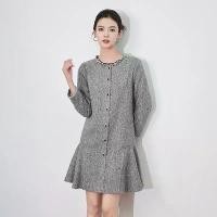 ราคา เดรสสไตล์เกาหลี 2433406-Shenzhen Nanyou แฟชั่น อุตสาหกรรมหนัก ผ่าข้าง กระโปรงหางปลาเลื่อมลูกปัดสีเงิน ทรงสลิมฟิต เดรสสไตล์รสรสเล็ก (1732009177715935346)