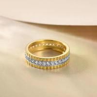 ราคา แหวนเงินแท้ S925 ดีไซน์ข้ามพรมแดนใหม่ แฟชั่นสตรี วงกลมเพชรเต็ม แถวเพทาย ชุบด้วยทองคำ สูง หรูหรา แหวน (1732063934149264836)