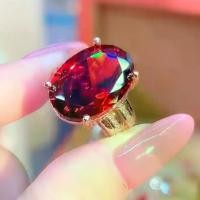 ราคา แหวนเปิดคริสตัล, Tiktok, หินเปลือยขนาดใหญ่, สีทองและสีแดง, เพชรแถวคู่, แหวน พลอย ครึ่ง สลึง เครือเขาหลง (1731888626880317154)