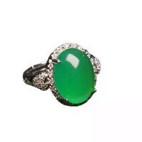 ราคา แหวน Chalcedony, JUANYU, วัสดุอาเกต, แหวนนิ้ว, เครื่องประดับฝังหรูหรา (1732176742811076383)