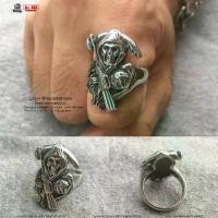 ราคา [จัดส่งทันที] แหวนยมทูต Sons of anarchy แหวนsamcro jax teller แหวนเท่ๆ แหวนผู้ชาย แหวนแฟชั่น แหวนสแตนเลส สแตนเลสแท้ 100% 316l stainless (1732126301550118575)