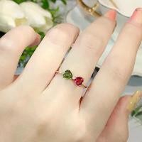 ราคา แหวนคริสตัลทัวร์มาลีน, [ลูกกวาด], เงิน S925, แฟชั่นที่มีสไตล์, สีเขียวมะกอกที่สวยงาม, สีแดงสดใส, แหวนพลอย แหวน พลอย ครึ่ง สลึง (1731845027044296418)