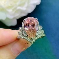 ราคา แหวนเปิด, มงกุฎหรูหราลิลลี่, เพชรคาร์บอนสูง, รูปหยดน้ำ, อัญมณีสีทัวร์มาลีนสีชมพูจำลอง, แหวนเพชร, เหมาะสำหรับงานหมั้น แหวน พลอย ครึ่ง สลึง (1731817175979755234)