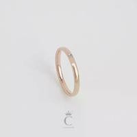ราคา แหวน 1238 เพชรเดี่ยวแบบมน cz น่ารัก หนา2mm สีพิ้งโกล์ด สีเงิน สีทอง (1729457020778285626)