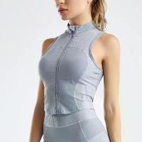 ราคา เสื้อกีฬา มาใหม่ สำหรับผู้หญิง แขนกุด มีซิป ดูดซับเหงื่อ แห้งไว เหมาะสำหรับวิ่ง โยคะ และฟิตเนส เสื้อ คลุม ลิเวอร์พูล เลสเตอร์ซิตี้ บอล ผู้ หญิง รุ่น ใหม่ (1731258247068616696)