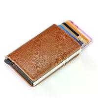 ราคา กระเป๋าสตางค์อลูมิเนียมปิดกั้น RFID สำหรับผู้ชาย บางและป้องกันการโจรกรรม ที่ใส่บัตรเครดิตพร้อมซองหนัง PU ที่เก็บนามบัตรโลหะ เหมาะสำหรับการเดินทางและสำนักงาน TikTokViral #RFIDWall (1732303739869760043)