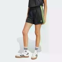 ราคา adidas ไลฟ์สไตล์ กางเกงขาสั้นสำหรับกีฬาฟุตบอล Adicolor Football ผ้าแจ็คการ์ดพร้อมแถบ 3-Stripes ผู้หญิง สีดำ JW5158 (1731301917881239315)