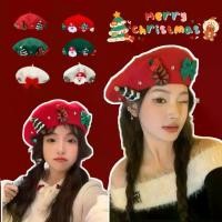 ราคา ของขวัญคริสต์มาสพร้อมส่ง คริสต์มาส หมวกเบเร่ต์หมวก ผ้าวูล Christmas หมวกเบเร่ต์ผ้าวูล (1731564884358957924)