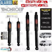 ราคา โช๊คอัพ TOYOTA HIACE COMMUTER KDH222 ปี 2006-2018 MONROE REFLEX BLACK โช็คอัพ (1730752784383445638)