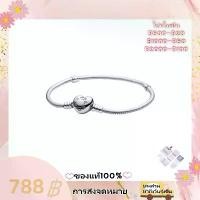 ราคา [ส่งจากกรุงเทพ]Pandora สร้อยข้อมือ กำไล Pan Moments heart snake bracelet ของแท้ 100% สามารถสวมใส่กับเครื่องราง (1732205391164901310)
