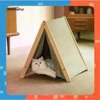 ราคา [ พร้อมส่ง] Mewoofun Home Camping ที่นอนแมว หมา ที่นอนสัตว์เลี้ยง เต้นท์สัตว์เลี้ยง บ้านแมว (1732209371624081381)