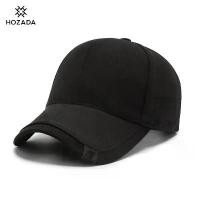 ราคา ขายดี Hozada เบสบอลหมวกผู้ชาย Sun Cap กีฬาเบสบอลหมวกปรับหมวก Quick Dry เบสบอลหมวก (1731372959964366169)