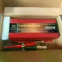 ราคา RQ2000W 4USB อินเวอร์เตอร์ในรถยนต์ DC 12V 24V ถึง 220V ที่ชาร์จแบตในรถ Car Power Inverter อินเวอร์เตอร์ อินเวอร์เตอร์เพียวซายแท้ หม้อแปลงไฟฟ้า หม้อแปลงไฟ (1731390458205801314)