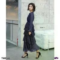 ราคา Garden Clothes ชุดเดรส เดรสขนมชั้นลายจุด (1732225661367126719)