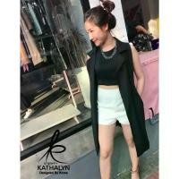 ราคา Garden Clothes ชุดเซ็ท เซต 3 ชิ้น เสื้อคร็อปแขนกุด+กางเกงขาสั้น+คลุมสูทแขนกุด (1732225631744002751)