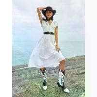 ราคา [Pomelo] เดรสยาวลายฉลุ / Eyelet Maxi Dress (1729685110733506651)