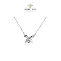 ราคา MKSLQE jewelry สร้อยคอ สร้อยคอโบว์ สร้อยคอทองคำขาว สร้อยคอแฟชั่น สร้อยคอผู้หญิง เครื่องประดับน่ารัก X30L ขาย ร้อน (1732201694355228390)