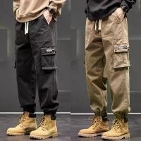 ราคา TS MEN กางเกงคาร์โก้ผู้ชาย กางเกงขายาว กางเกงขาจั๊ม หลายกระเป๋า ผ้าหนาดี 0228 คลังสินค้า (1732166831818311088)