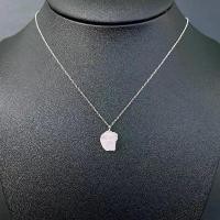ราคา สร้อยคอเงินแท้พร้อมจี้ "มอร์แกไนต์" Morganite with 925 Silver Necklace (1732037176822498663)
