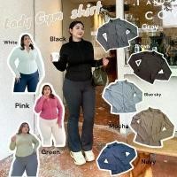 ราคา Lady M | Lady Gym shirt เสื้อออกกำลังกายสาวอวบ สไตล์สปอร์ตแขนยาว ใส่เล่นโยคะ ฟิตเนส ปั่นจักรยาน คําแนะนําผลิตภัณฑ์ใหม่ของเดือนนี้ (1732209089054737490)