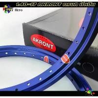 ราคา วงล้อทรงเอ ล้ออาก้อน AKRONT ทรงA สีน้ำเงิน 1.40 ขอบ17 วงล้ออลูมิเนียม งานแข็ง (850=ได้1คู่) ล้อทรงA คําแนะนําการขายที่ร้อนแรงในเดือนนี้ (1732212504638424533)