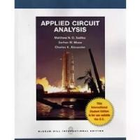 ราคา [COD] [Tiktok][หนังสือ] Applied Circuit Analysis วิศวะ วิศวกรรมศาสตร์ engineer engineering วิทยาศาสตร์ science english textbook EB NS (1732210887263094423)