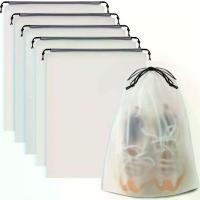 ราคา กระเป๋าเก็บรองเท้าเดินทาง โปร่งใส ชุด 5 ชิ้น กระเป๋ารองเท้าเดินทาง สายรัด 15.7" x 11.8" กันฝุ่น แบบพกพา เหมาะสำหรับผู้ชายและผู้หญิง กระเป๋าเก็บรองเท้าเดินทางคริสต์มาส ฮาโลวีน ของ (1731260592686073400)