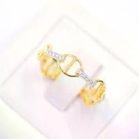 ราคา แหวน โซ่เว้น ใหญ่ เพชรแท้เกสร 0.07ct ทองแท้ 37.5% (9K) 1.3g BBN058 (1732178608023832439)