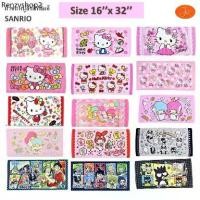 ราคา ผ้าเช็ดผม ลิขสิทธิ์แท้% ขนาด16×32นิ้ว ผ้าขนหนู!! ลายการ์ตูน Sanrio Doraemon Onepiece Snoopy Towel (1731776475630109847)