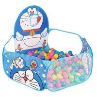 ราคา Doraemon/Hello Kitty บ่อบอลพร้อมแป้น บ่อบอลโดเรม่อน ของเล่นเด็กเสริมพัฒนาการ บ่อบอลพับได้(ไม่รวมบอลสี) 120X75X60ซม A30 (1732004203640620539)