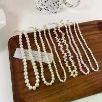 ราคา GLAM - All pearl style สร้อยคอมุกน้ำจืดแท้ สินค้าขายดี (1732086648116511809)