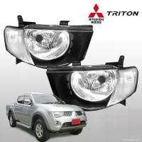 ราคา externalshop53 คุณภาพรับประกันได้ ส่งฟรี โคมไฟหน้า เสื้อไฟหน้า MITSUBISHI TRITON PLUS ปี 2009-2012 มิตซูบิชิ ไทรทัน พลัส ข้างซ้าย ข้างขวา ไฟหน้า 1คู่ DIAMOND แท้ มีรับประกัน 1ปี (1731835868439546676)