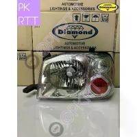 ราคา ไฟหน้า NISSAN FRONTIER ปี 2001-2006 ตากบ มุมส้ม นิสสัน ฟรอนเทียร์ ตอนเดียว ตราเพชร ไดมอนด์ Diamond (1731531257937495157)