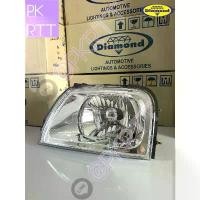 ราคา ไฟหน้า MITSUBISHI L200 STRADA 1996 - 2004 ไฟตาหน้า โคมไฟหน้า มิตซูบิชิ สตราด้า สตราดา ตราเพชร ไดมอนด์ Diamond COD (1732084369437984512)