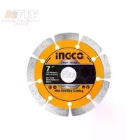 ราคา INGCO ใบเพชร ตัดคอนกรีต ขนาด 7 นิ้ว (ตัดแห้ง / ตัดน้ำ) รุ่น DMD011802M ( Diamond Disc - Wet and Dry Cutting) Alphatools (1729658355029478313)