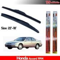ราคา ที่ปัดน้ำฝน ใบปัดน้ำฝน ซิลิโคน ตรงรุ่น Honda Accord 1994-1997 G4 G5 ไซส์ 22-18 ยี่ห้อ Diamond กล่องแดง (1731686645012268630)