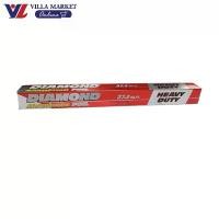 ราคา GUEENiuougregrthioshangmao สต็อก ไดมอนด์ อลูมิเนียมฟอยล์ 45.7 ซม. X 7.6 ม. Diamond Aluminium Foil (1732099582951196045)
