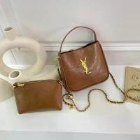 ราคา กระเป๋าสะพายไหล่เดี่ยว Diamond ChainY_/S_/lกระเป๋าทรงกระบอกกระเป๋าสะพายแฟชั่นสองชิ้น สินค้าดี (1731532391671956518)