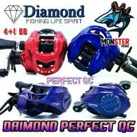ราคา รอกตกปลา รอกหยดน้ำ DIAMOND PERFECT QC รอบ 7.2:1 ที่นิยมมากที่สุด (1731850416737585086)
