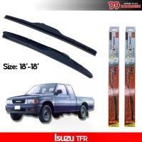 ราคา ที่ปัดน้ำฝน ใบปัดน้ำฝน ซิลิโคน ตรงรุ่น Isuzu TFR,Dragon Eye มังกรทอง 18-18 ยี่ห้อ Diamond กล่องแดง (1731858512479160218)
