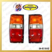 ราคา ไฟท้าย Mitsubishi L200 Cyclone ปี1989-1995 เบ้าดำ/เบ้าชุบโครเมี่ยม มิตซูบิชิ ไซโคลน ตราเพชร Diamond (1732091083024664249)
