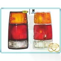 ราคา ไฟท้าย ชุดไฟท้าย TFR ISUZU อีซูซุ TFR ปี 1988-1996 ชุบโครเมี่ยม มังกรทอง/สีดำ ตราเพชร ไดมอนด์ Diamond (1732006916549347140)