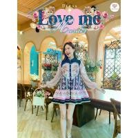 ราคา Maria Diamond เดรสวินเทจ Love me harder dress เดรสยีนส์กระดุมหน้าวินเทจแต่งดีเทลหัวใจน้องแมว แขนลูกไม้นิ่ม ซับในทั้งชุด สวยมาก (1729974489993742527)