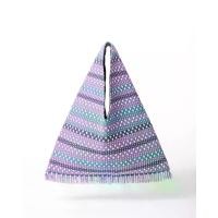 ราคา ดอยตุง กระเป๋าผ้าดอยตุง SS21/BAG1 Turquoise-Purple (1731151492603546000)